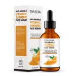Pleťové sérum proti vráskam, vitamín C, kurkuma, kolagén, BIO, Envisha Sevich, 30 ml