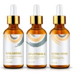 Balíček prémiové sérum na tvár 3x, kyselina hyalurónová, vitamín C, retinol, Envisha Sevich