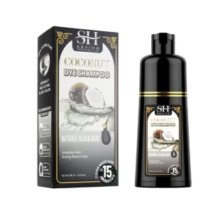 Šampón na rýchle farbenie vlasov, čierna, kokos, profesionálny, Sevich, 500 ml