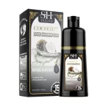 Šampón na rýchle farbenie vlasov, čierna, kokos, profesionálny, Sevich, 500 ml – Obrázok 8