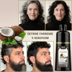 Šampón na rýchle farbenie vlasov, čierna, kokos, profesionálny, Sevich, 500 ml – Obrázok 5