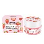 Peeling na pery s jahodovým extraktom, regeneračný účinok, Envisha, 30g – Obrázok 2