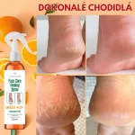 Exfoliačný sprej na nohy, peeling, extrakt z pomaranča, osviežujúci a hĺbková starostlivosť, Verilaria, 250 ml – Obrázok 3