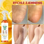 Exfoliačný sprej na nohy, peeling, extrakt z pomaranča, osviežujúci a hĺbková starostlivosť, Verilaria, 250 ml – Obrázok 4