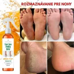 Exfoliačný sprej na nohy, peeling, extrakt z pomaranča, osviežujúci a hĺbková starostlivosť, Verilaria, 250 ml – Obrázok 5