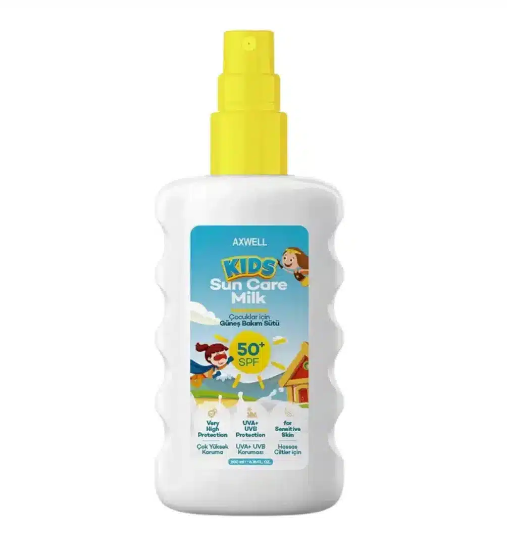 1-1-e1715151606229.webp Krém na opaľovanie pre deti, Verilaria, SPF50+, vodeodolný, UVA/UVB ochrana, 200 ml – Obrázok 1