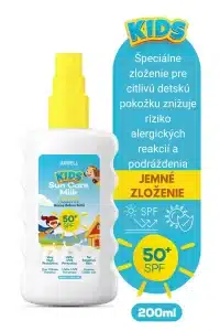 Krém na opaľovanie pre deti, Verilaria, SPF50+, vodeodolný, UVA/UVB ochrana, 200 ml – Obrázok 6