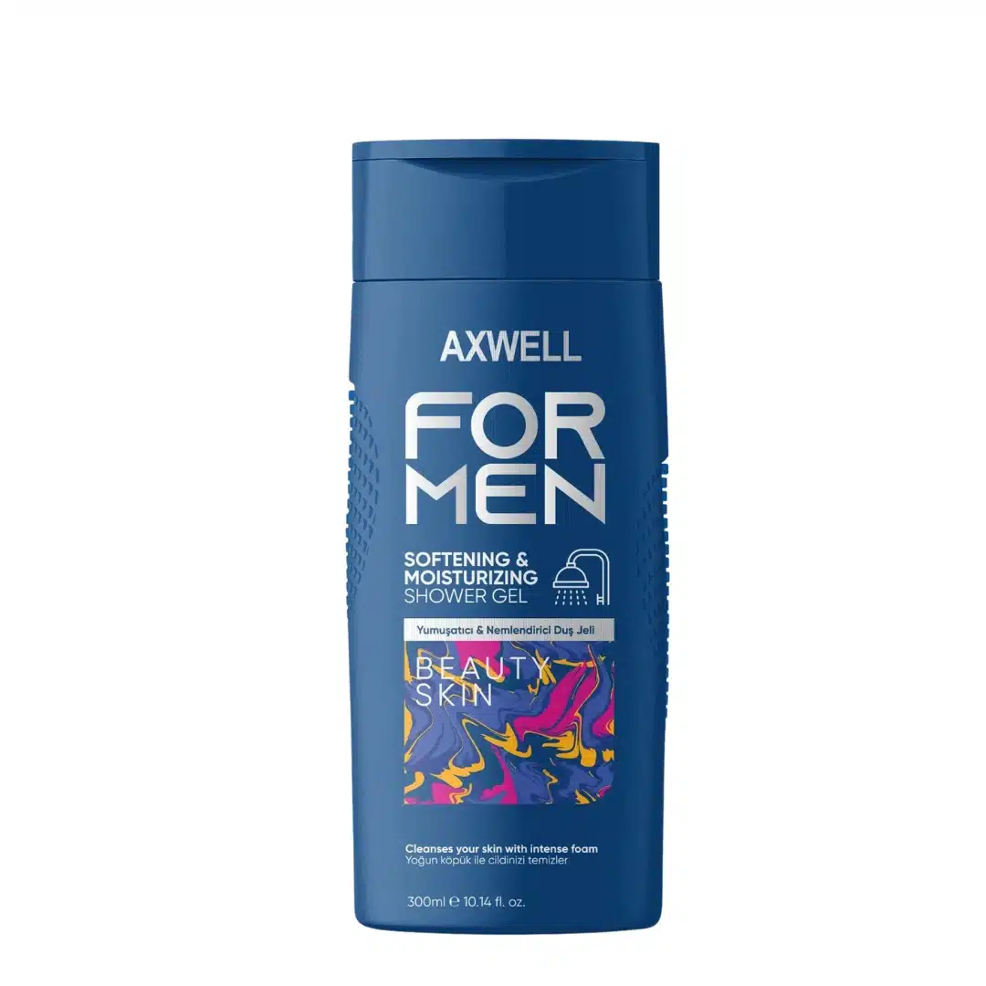 1-14.webp Revolučný sprchový gél, hĺbkovo čistiaci a hydratačný, pre mužov, Axwell by Verilaria, 300 ml – Obrázok 1
