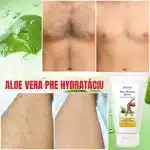Unisex krém na odstránenie chĺpkov, Aloe Vera a vitamín E, Envisha od Verilaria, 150 ml – Obrázok 3