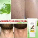 Unisex krém na odstránenie chĺpkov, Aloe Vera a vitamín E, Envisha od Verilaria, 150 ml – Obrázok 7
