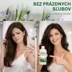 Šampón s rozmarínom, keratínom a kolagénom, pre poškodené vlasy, rast vlasov, Verilaria, 400 ml – Obrázok 6