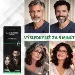 Šampón na farbenie vlasov bez amoniaku, za 5 minút, 100% krytie bielych vlasov, jednoduchý ako umývanie, účinný ako farbivo, Verilaria, 400 ml – Obrázok 3