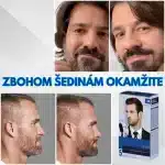 Farba na vlasy a bradu bez amoniaku – rýchla aplikácia a prirodzený výsledok už do 5 minút, od Verilaria – Obrázok 4