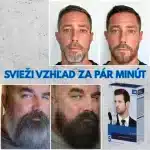 Farba na vlasy a bradu bez amoniaku – rýchla aplikácia a prirodzený výsledok už do 5 minút, od Verilaria – Obrázok 7