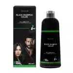 Šampón na farbenie vlasov bez amoniaku, za 5 minút, 100% krytie bielych vlasov, jednoduchý ako umývanie, účinný ako farbivo, Verilaria, 400 ml – Obrázok 9