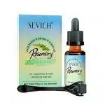Balíček na rast fúzov a vlasov, biotín, rozmarín, argán, jojoba, olej a derma-roller, Sevich, 30ml – Obrázok 3