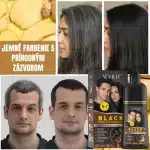 Čierny farbiaci šampón – rýchlo zakryje šediny, bez amoniaku, so zázvorom, Sevich, 500 ml – Obrázok 6