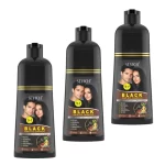 Čierny farbiaci šampón – rýchlo zakryje šediny, bez amoniaku, so zázvorom, Sevich, 500 ml – Obrázok 10