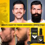 Sada na rast brady – dermaroller, biotín, rozmarín, stimulácia a prírodná výživa, Sevich – Obrázok 7