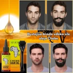 Súprava na rast brady – derma roller a Chebe olej, biotín, hustá a zdravá brada, Sevich – Obrázok 5