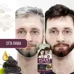 Farbiaci šampón bez amoniaku – krytie šedín, s prírodnými extraktmi, 10 vrecúšok x 30 ml, Tmavohnedá (Saten inchis), Sevich – Obrázok 5