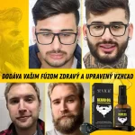 Sada na rast brady – dermaroller, biotín, rozmarín, stimulácia a prírodná výživa, Sevich – Obrázok 6