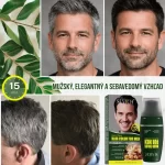 Čierna farba na vlasy – stopercentné krytie šedín, bez amoniaku, zafarbenie odrastov za 30 minút, s aplikátorom, Sevich – Obrázok 6