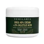 Intenzívny regeneračný krém na nohy a ruky, Premium, 40 % močoviny + 2 % kyseliny salicylovej, Verilaria, s kokosovým a kaméliovým olejom, 100 g